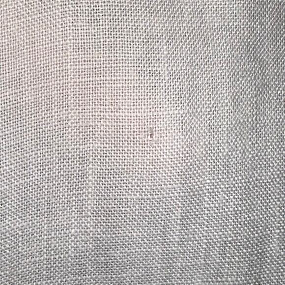 Johnny Was 100% Linen Boho Beige Embroidered Floral Tunic Tank Top Size Small - Picture 13 of 16